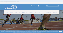 Desktop Screenshot of deportespaquis.com